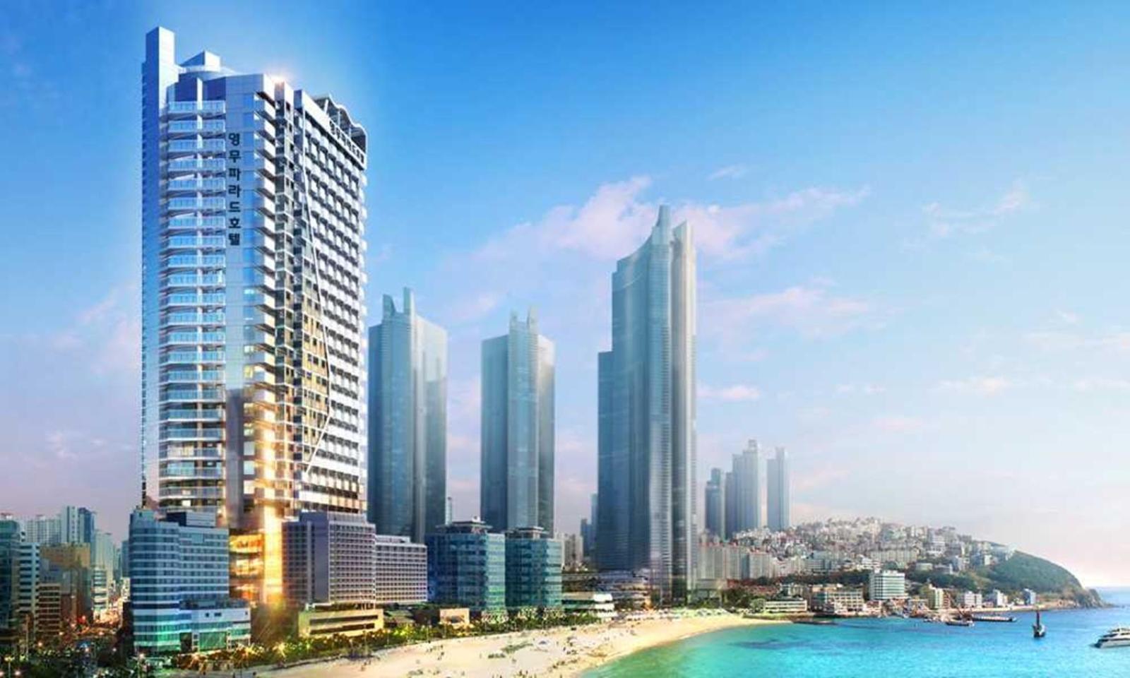 Busan Yeongmu Parade Hotel Haeundae Beach Ngoại thất bức ảnh