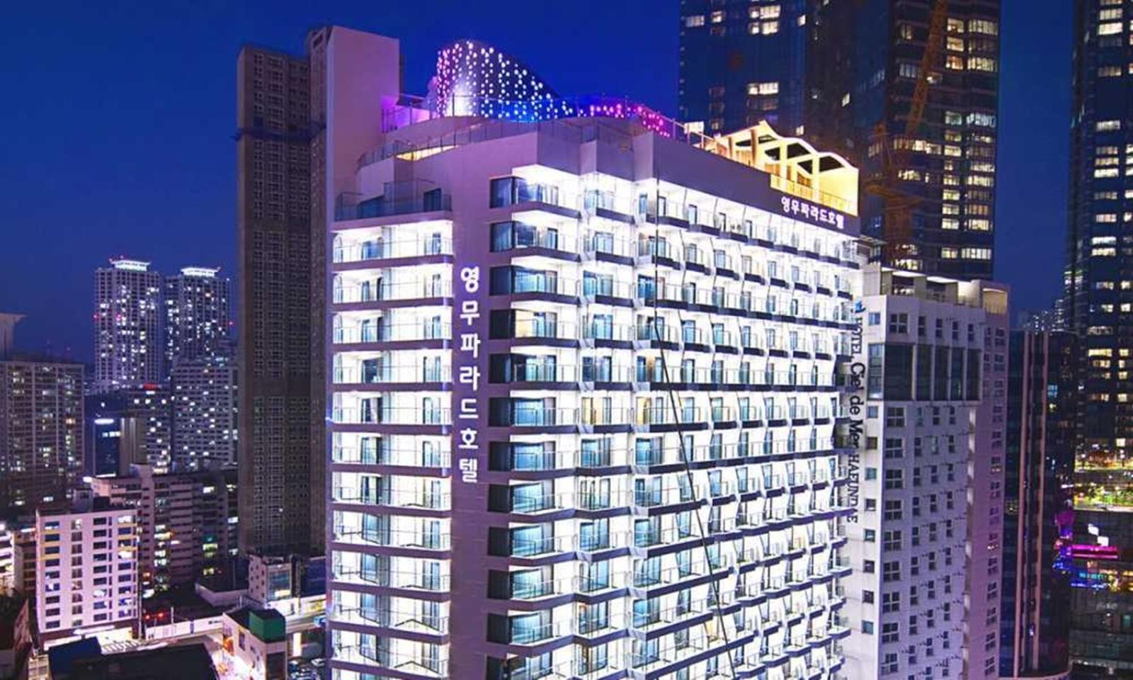 Busan Yeongmu Parade Hotel Haeundae Beach Ngoại thất bức ảnh